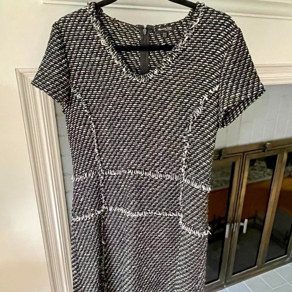 Massimo Dutti -  Robe texturée